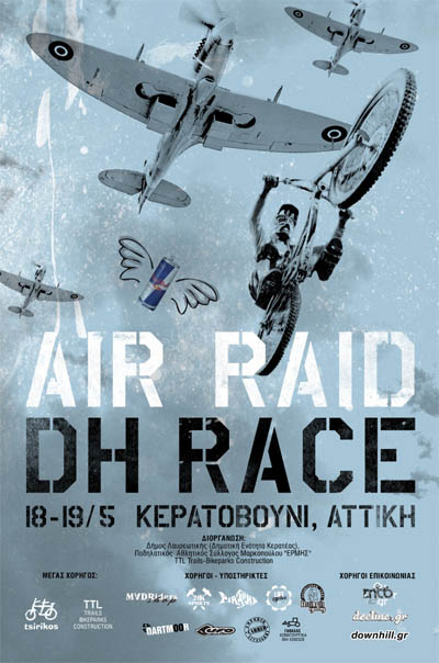 air raid dh poster