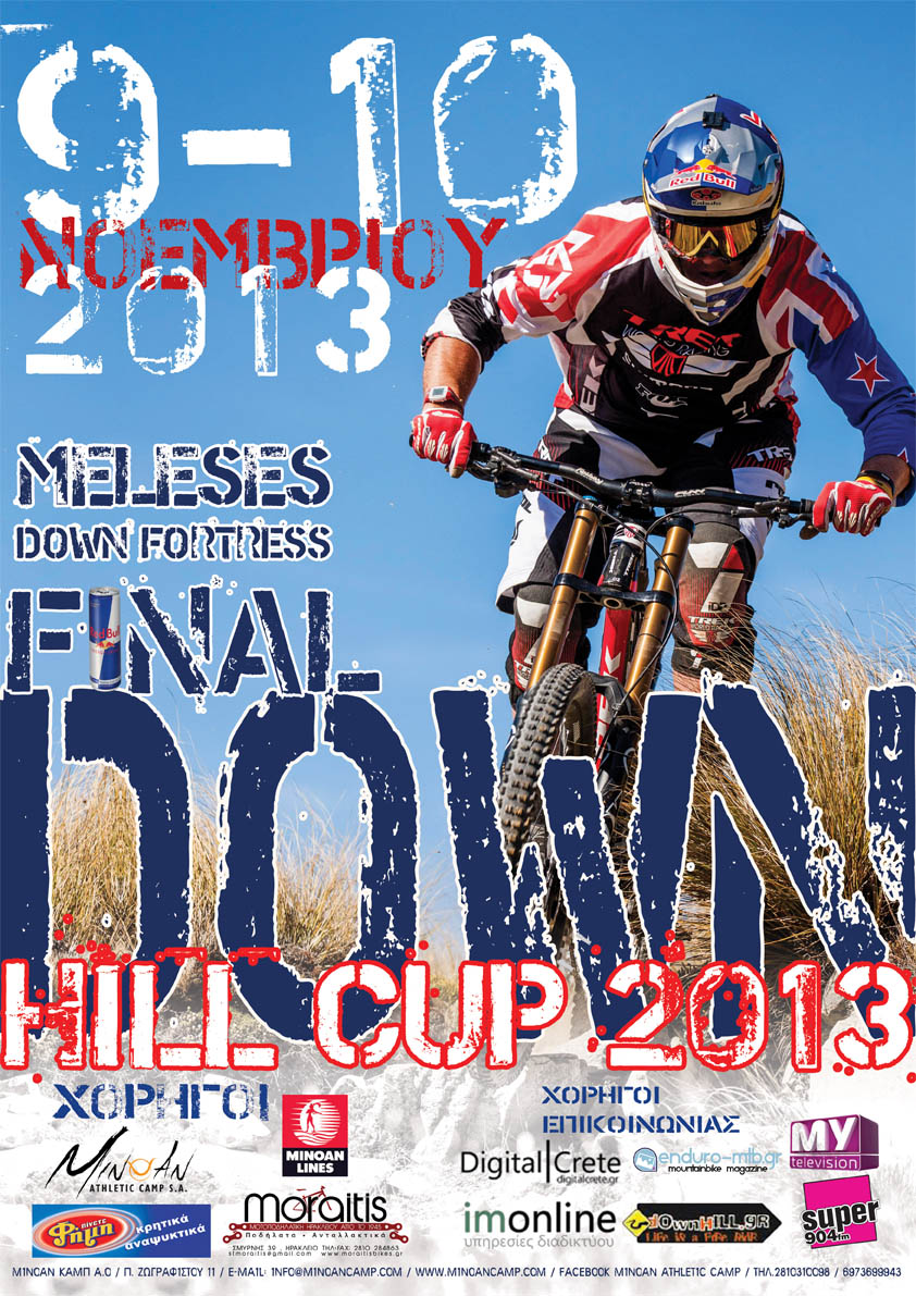 melesses downhill 2013 poster