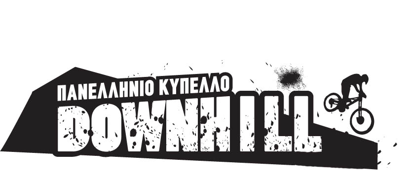 greek downhill cup logo bnw