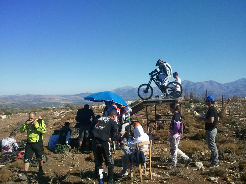 meleses dh race 2013 start