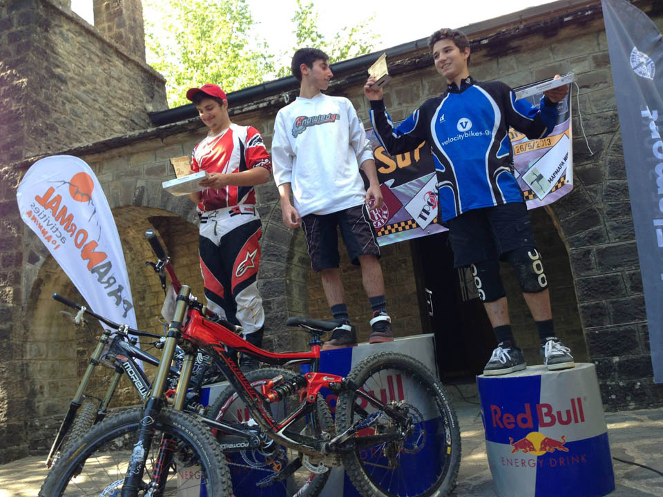 super trail giannena junior podium