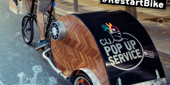CU PopUp Service bike