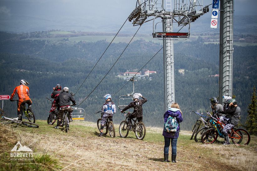 borovets bikepark opening 08