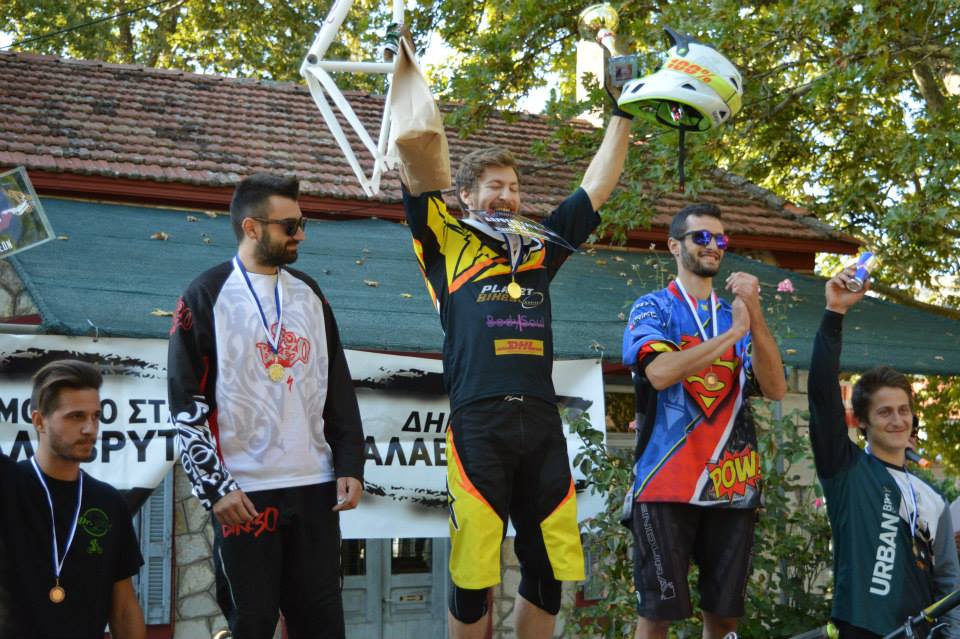 kalavrita dh race 2014 podium elite