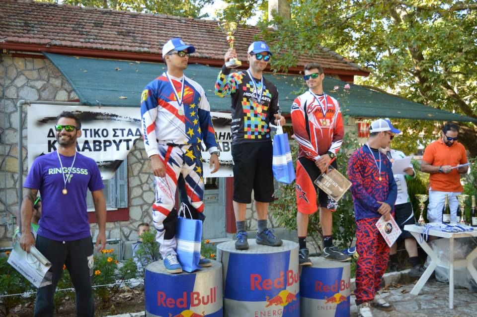 kalavrita dh race 2014 podium master