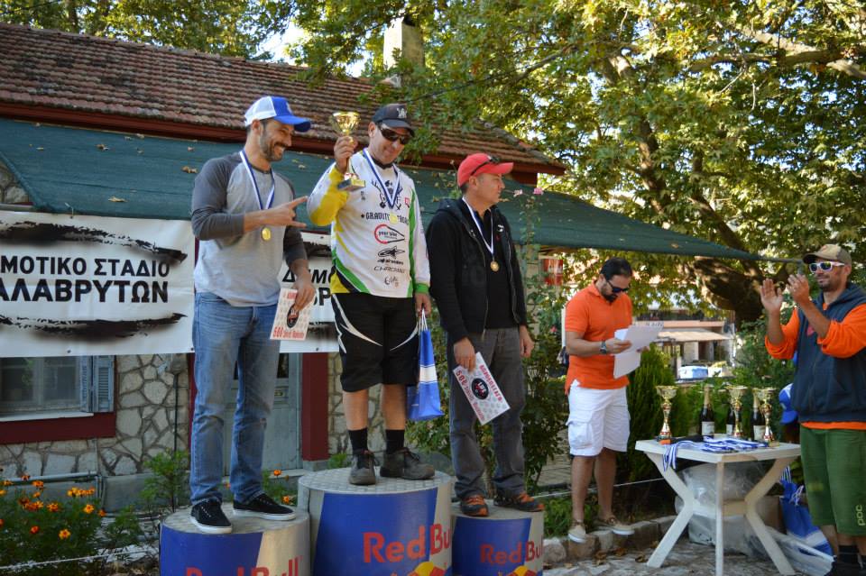 kalavrita dh race 2014 podium veterans