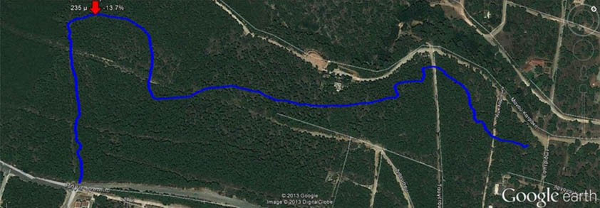 marathon bikepark dh race map