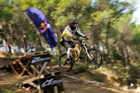 marathon bikepark dh race video redbull