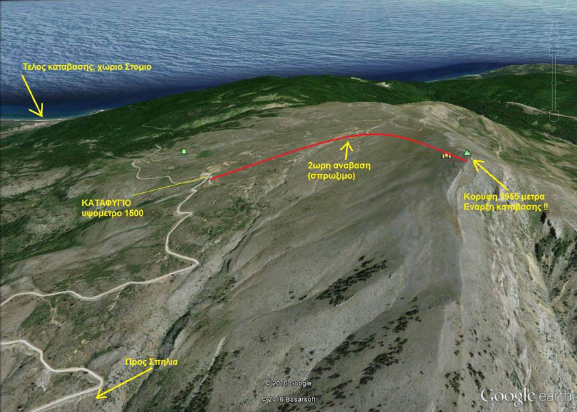 enduro mtb days kissavos map