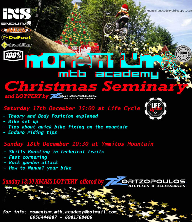 momentum xmas seminary flyer