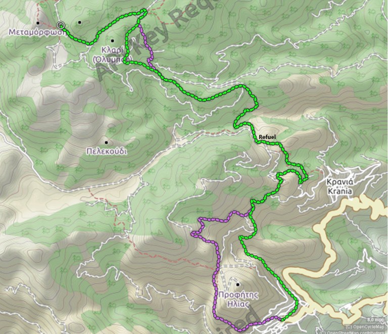 enduro rapsani map