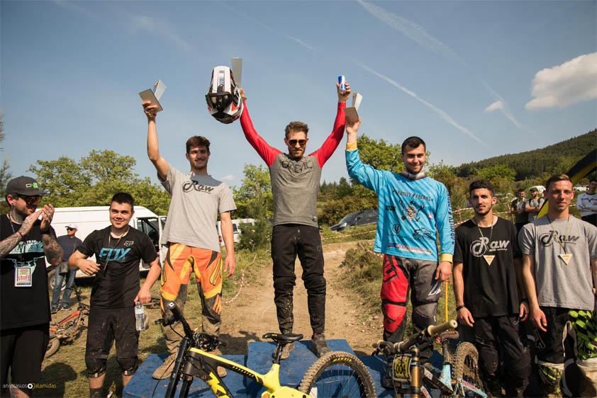 rodeo trail dh race 2019 elite podium